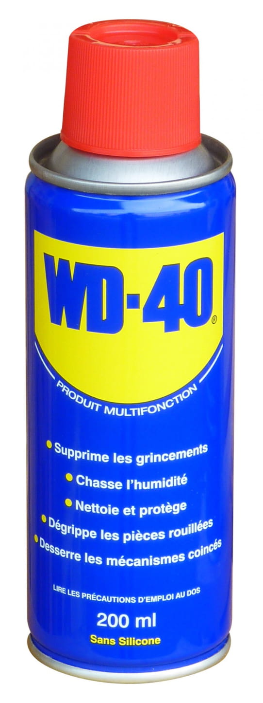 Dégrippant WD40 en Aérosol 250 ml